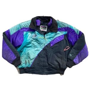 Arctic Cat Jacket XL Vintage Arcticwear Snowmobile Winter Blue Made in USA